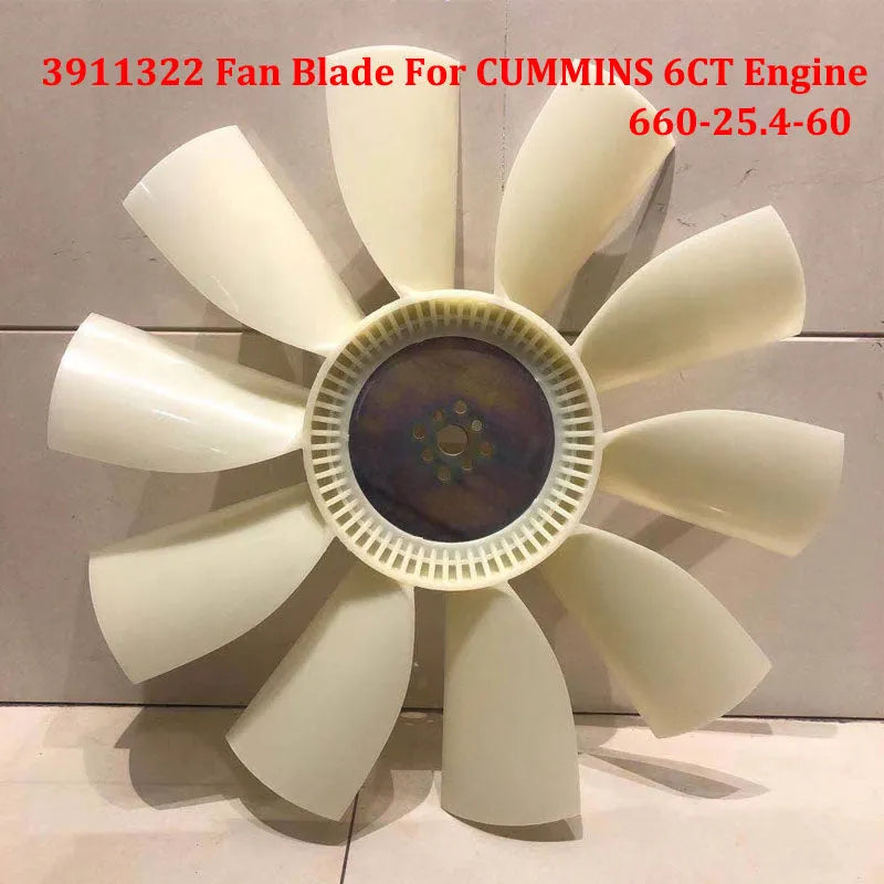 3911322 Fan Blade For CUMMINS 6CT Engine 10 Blades-商业/工业-BeeSpareParts