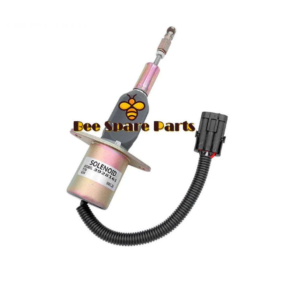 3928161 3930234 3964624 SA-4293-24 SA-4335-24 24V Stop Solenoid Valve FIT CUMMINS 6CT8.3 Engine ForKomatsu PC300-7 PC350-7 R290LC-3LL/RB 39HDRB 42HDLL R290LC/R305LC-7-Solenoid & Solenoid Valve-BeeSpareParts