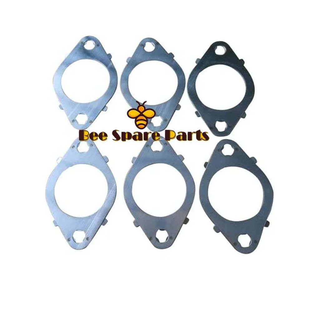 3937479 Pack of 6 GASKET EX MANIFOLD for Cummins-Gasket & Gasket Kit-BeeSpareParts