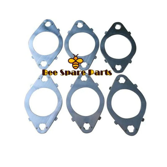 3937479 Pack of 6 GASKET EX MANIFOLD for Cummins-Gasket & Gasket Kit-BeeSpareParts