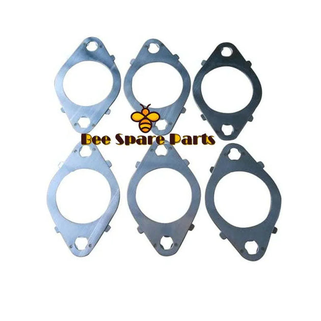 3937479 Pack of 6 GASKET EX MANIFOLD for Cummins-Replacement Aftermarket Parts