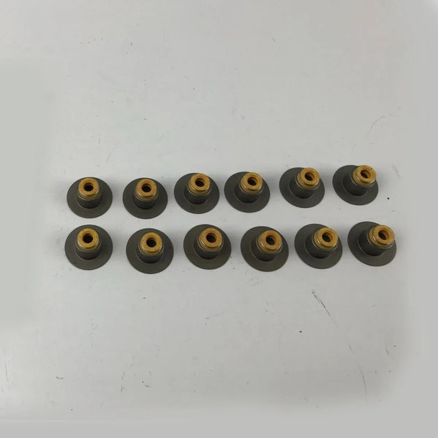 3955393 Pack of 12 SEAL VALVE STEM for Cummins 4895072, 4895411-BeeSpareParts