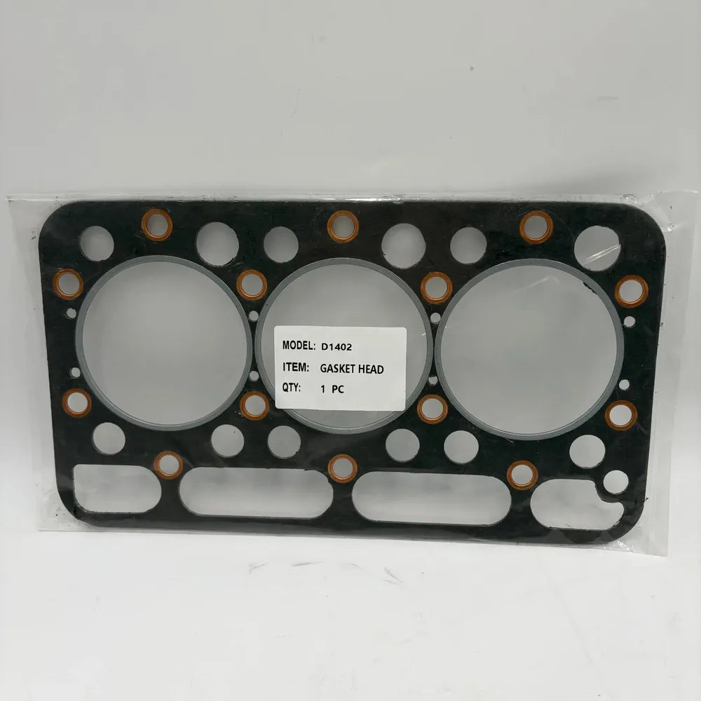 Cylinder Head Gasket 15814-03310 Fits For Kubota D1402 Engine-Replacement Aftermarket Parts