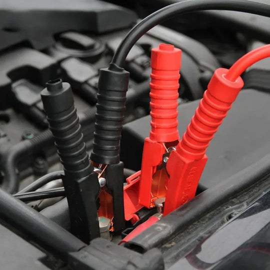 3M/4M 500A Car Battery Jump Cable Booster Cable Line Emergency Jump Starter Leads Van SUV Double-ended With Clamps Clips-BeeSpareParts