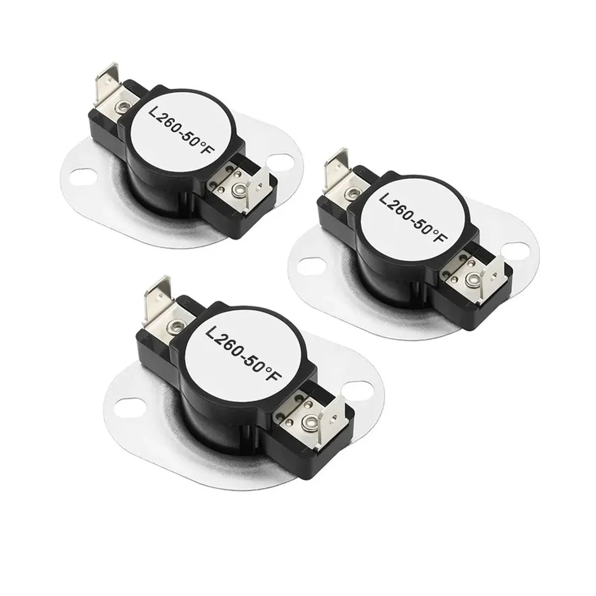 3PACK Thermal Fuse Thermostat DC47-00018A 35001092 L260-50F for Samsung Dryer-BeeSpareParts