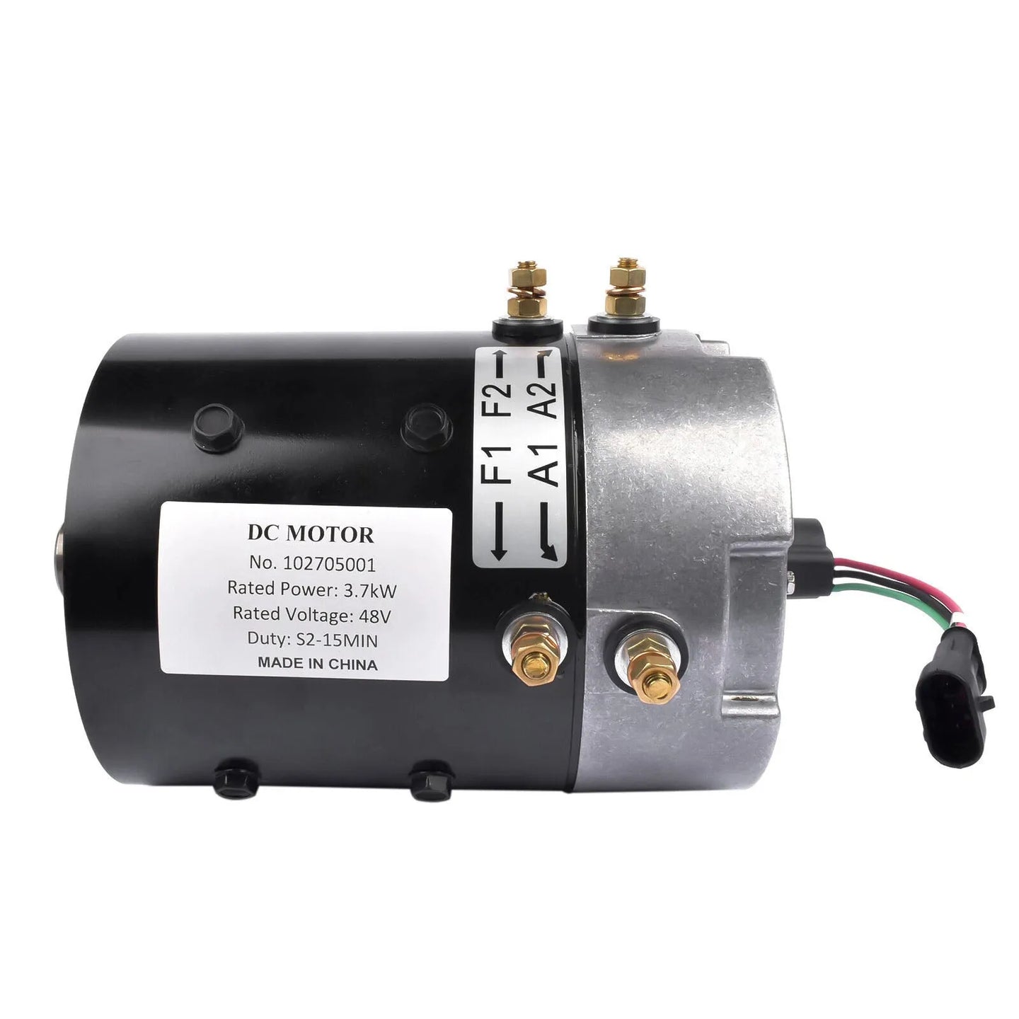 48V 3.7KW DC Motor 102705001 For 2001+ Club Car Precedent Golf Cart-BeeSpareParts