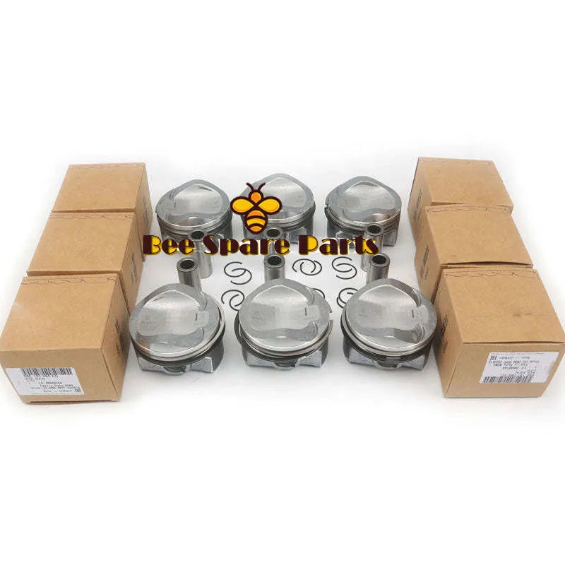 3.0T Engine Piston&Ring Kit Fit For Audi A4 A5 CREC CRED 06E107065EC 06E107066EC-BeeSpareParts