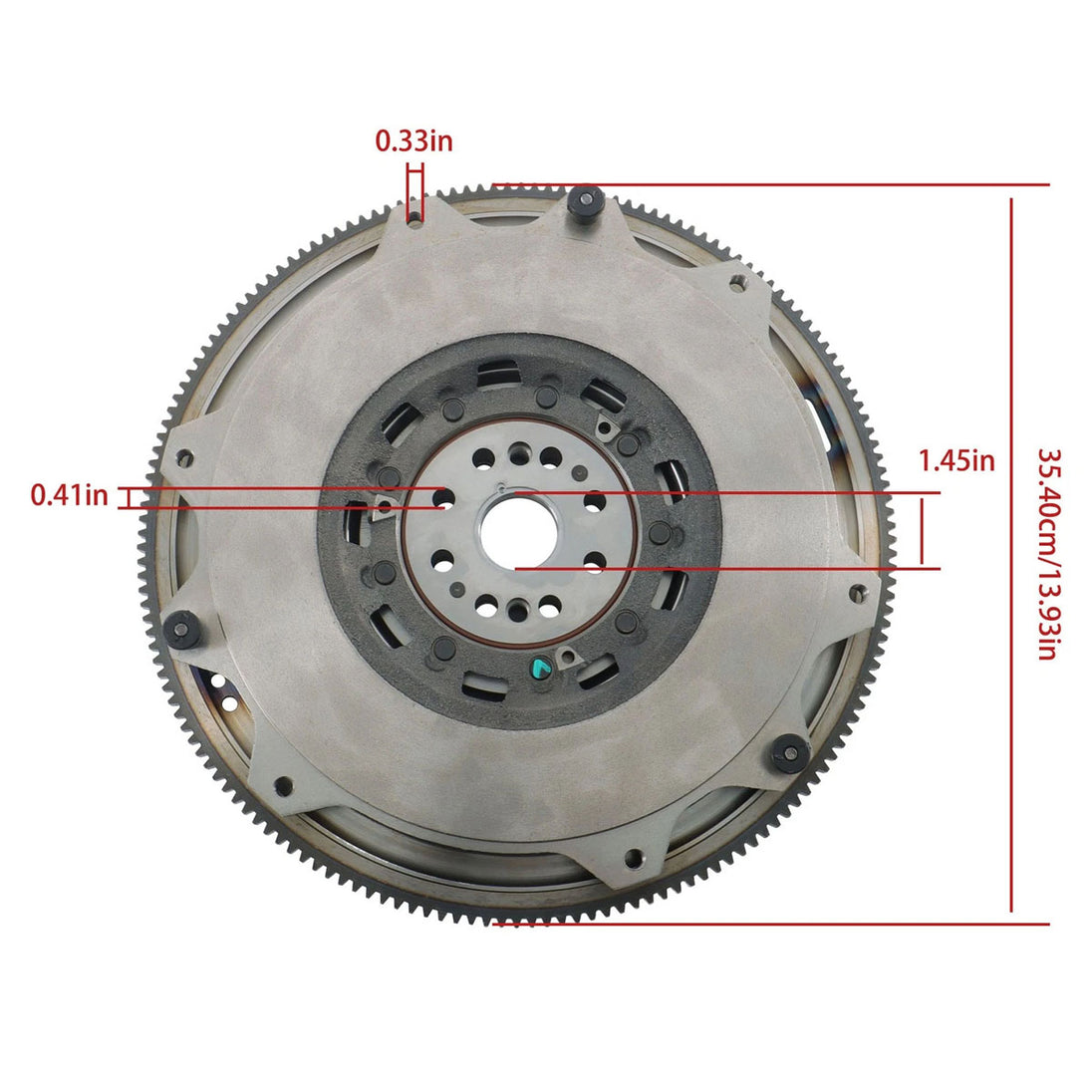 Dual Mass Flywheel BR3Z-6477-B For Ford Mustang V6 3.7L Gas 2011 2012 2013 2014