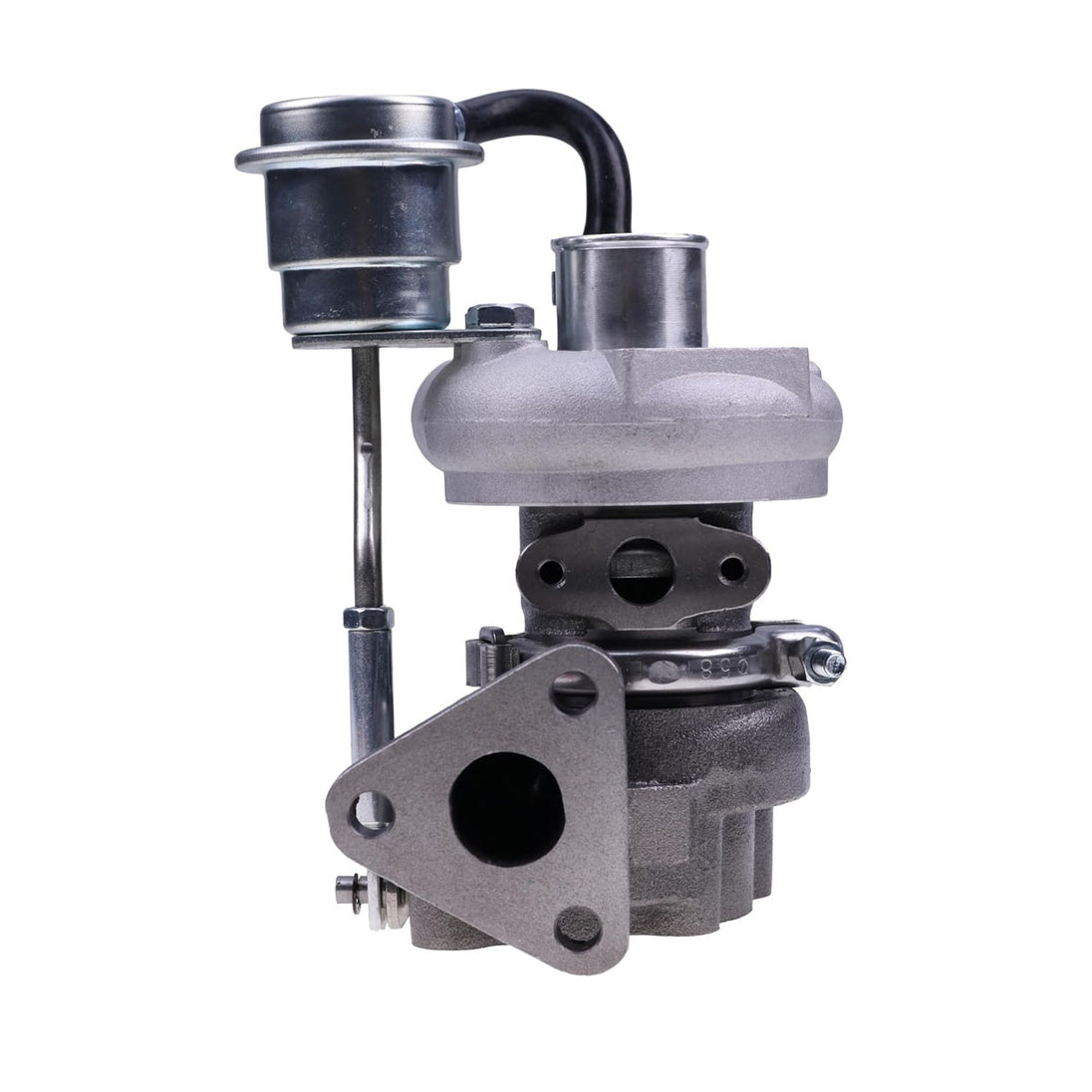 Turbo TD025M-05T Turbocharger 49173-03410 1E038-17012 4917303410 1E03817012 Compatible for Kubota D1105T V1505T Replacement (Air Outlet:33 mm,Intake42mm)