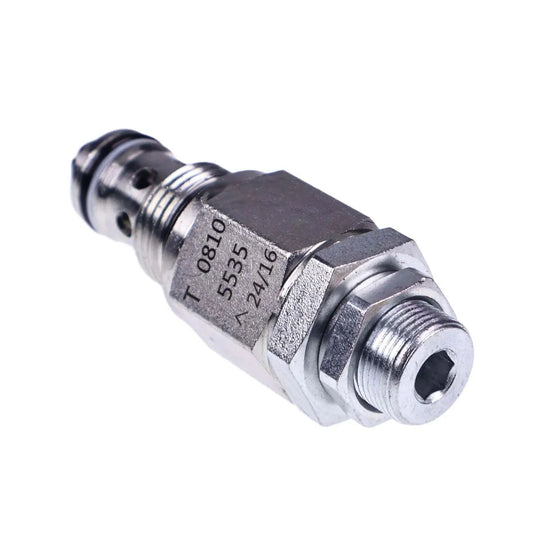 Relief Valve VOE11802877 for Volvo EC15C EC17C EC18C EC35D ECR40D BL60 BL61 BL70-Replacement Aftermarket Parts