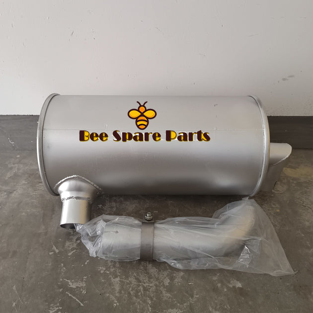 Muffler Silencer 4191187 for Hitachi EX120-1 EX150-1 Isuzu Engine 4BD1