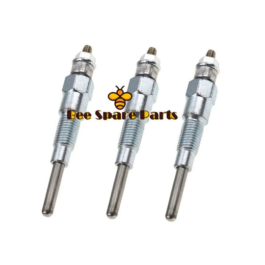 3PCS 16281-65510 Glow Plug For Kubota B2320 B26 B2620 B2920 B3000 B3030 B3200-Replacement Aftermarket Parts