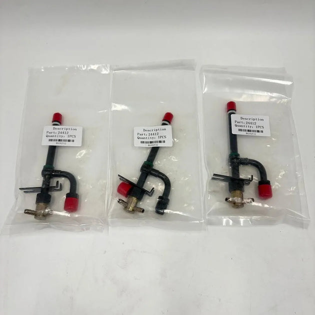 3PCS Fuel Diesel Pencil Injector 17331-53001 24412 for kubota D1453-T D1462 D1462-DI engine-Replacement Aftermarket Parts