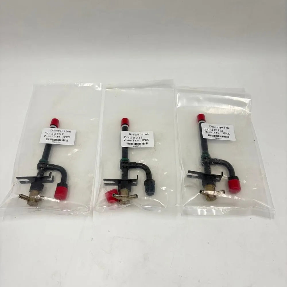 3PCS Fuel Diesel Pencil Injector 17331-53001 24412 for kubota D1453-T D1462 D1462-DI engine-Replacement Aftermarket Parts