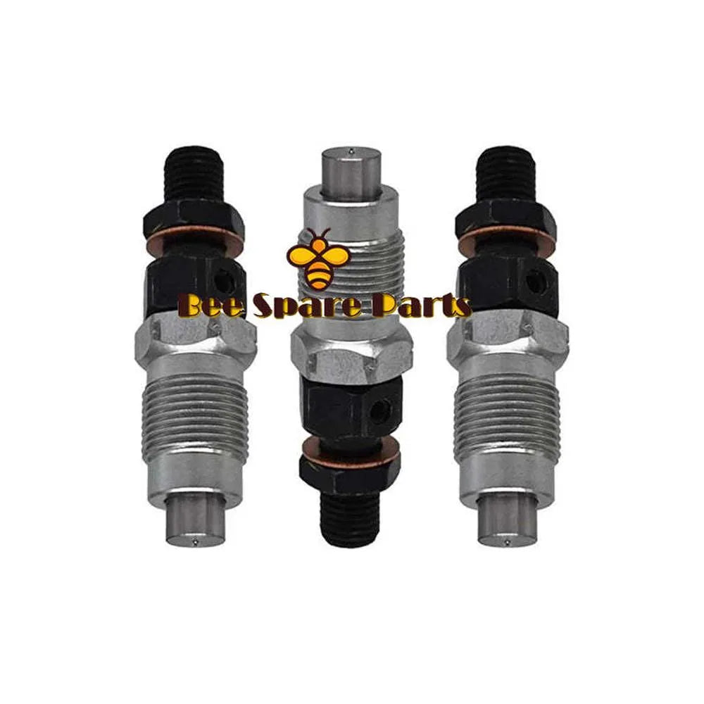 3pcs Fuel Injector 16871-53000 16871-53002 for Kubota BX1860 BX1870 BX1880 BX2360 BX2370 BX2380 BX23S BX25 BX25DLB U17 RTV900G9 ZD1011 ZD1021 ZD221 ZD321 ZD323-Replacement Aftermarket Parts