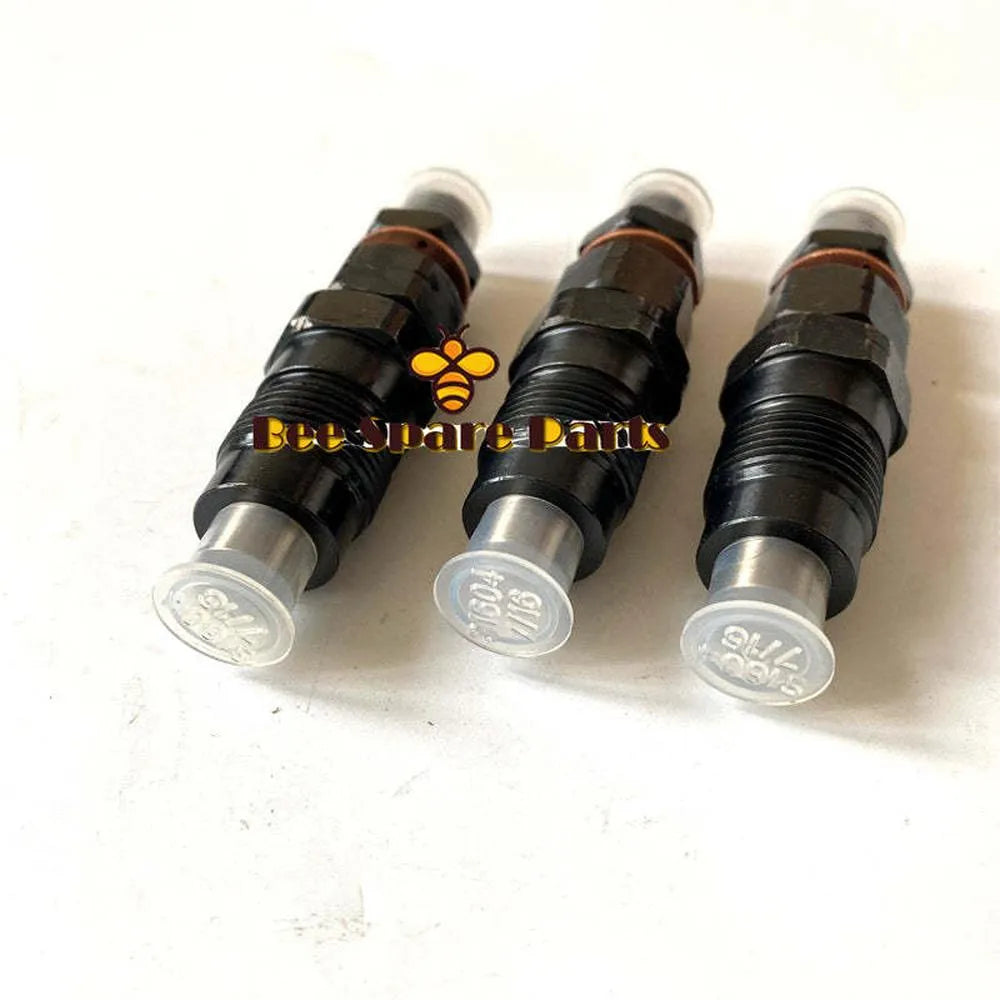 3PCS Fuel Injector Nozzle 8941169342 for Hitachi EX12 EX15 EX20UR EX20UR-2 EX22 EX25 EX30UR EX30UR-2-Replacement Aftermarket Parts