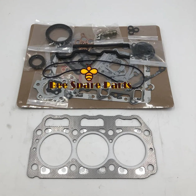 3T72HA Full Overhaul Gasket Kit With Cylinder Head Gasket 121550-01331 For Yanmar Engine Parts 3T72HA-A-BeeSpareParts