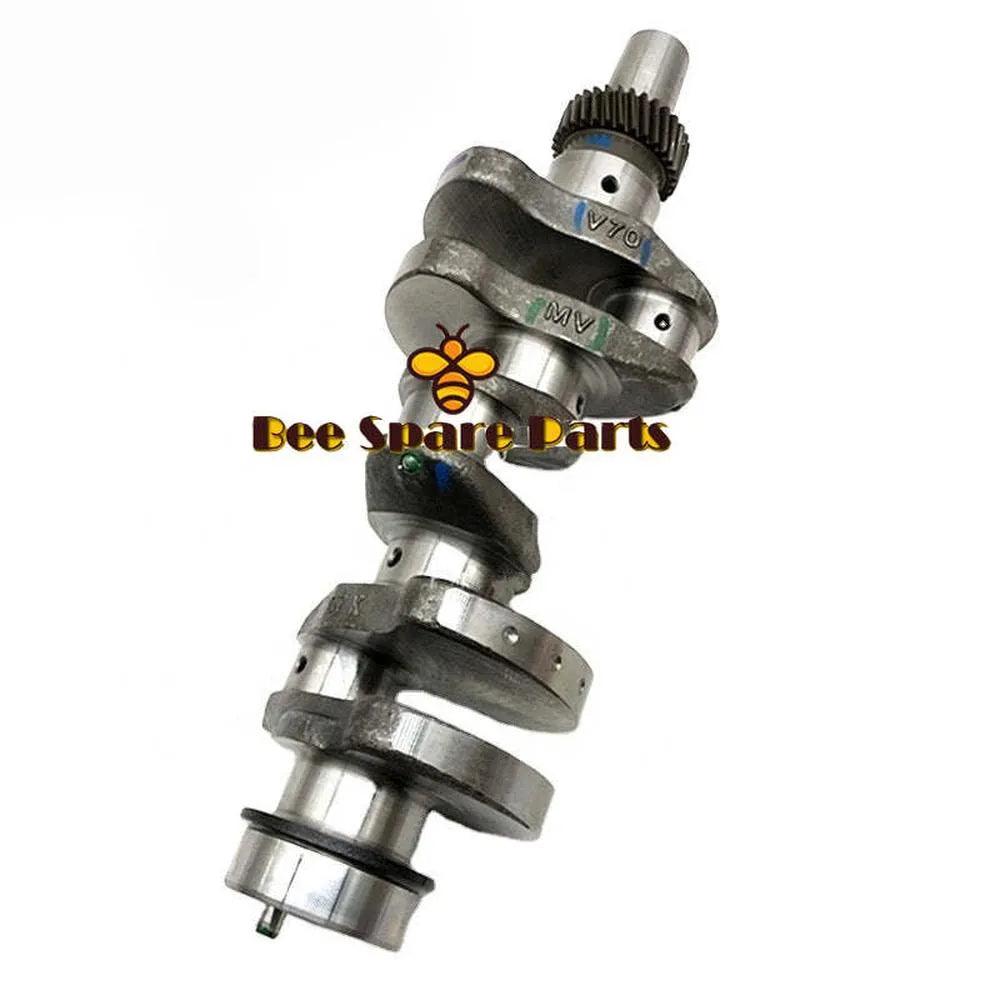 3TNV70 Engine Crankshaft for Yanmar 3TNV70 TAKEUCHI TB216 JD XUV85 MiniExcavator-BeeSpareParts
