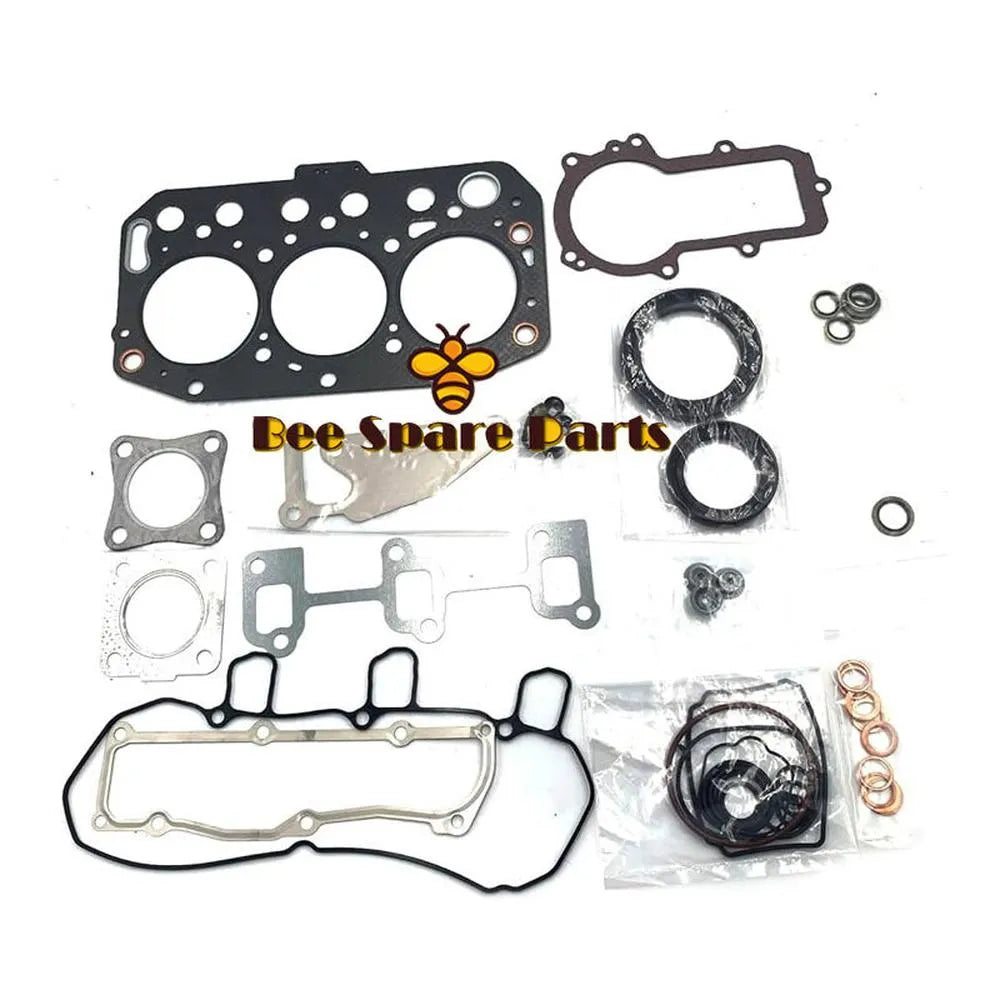 3TNV70 Full Gasket Set 719515-92600 With Head Gasket 119515-01330 For Yanmar VIO15-3 Mini Excavator-BeeSpareParts