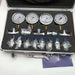 4 Gauge Hydraulic Pressure Gauge Set for Excavator Hydraulic Pressure Measurement Kit-BeeSpareParts