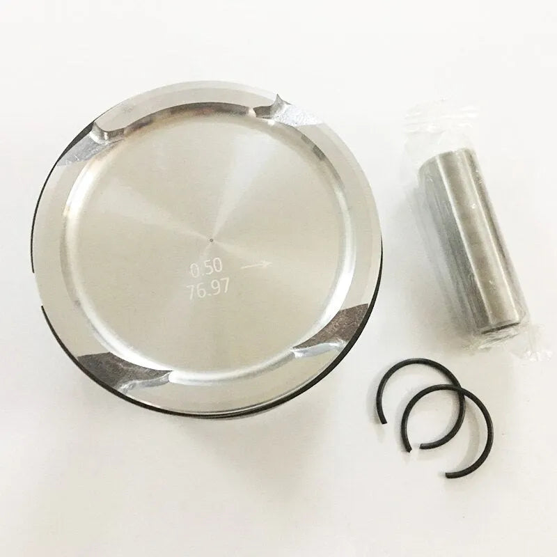 4 PCS 036107065AT Engine Piston for VW Golf 4 Polo Skoda Octavia Fabia 1.4 16V AFH AFK AQQ AUA AXP BBY BBZ BCA BLM 77MM +0.5mm-BeeSpareParts
