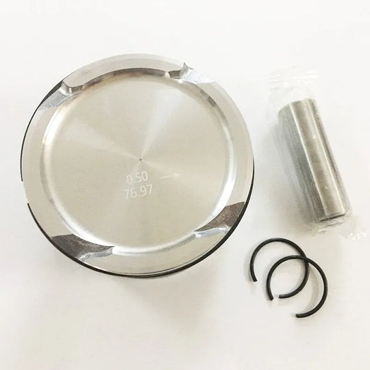 4 PCS 036107065AT Engine Piston for VW Golf 4 Polo Skoda Octavia Fabia 1.4 16V AFH AFK AQQ AUA AXP BBY BBZ BCA BLM 77MM +0.5mm-BeeSpareParts