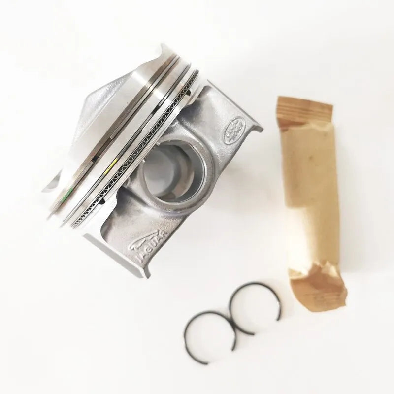 4 PCS LR104725 2.0T PT204 AJ20P4 Piston for Land Rover Jaguar F-PACE X540 XE XF 2.0L Land Rover Range Rover Sport L560 L494 STD-BeeSpareParts
