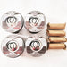 4 PCS LR104725 2.0T PT204 AJ20P4 Piston for Land Rover Jaguar F-PACE X540 XE XF 2.0L Land Rover Range Rover Sport L560 L494 STD-BeeSpareParts