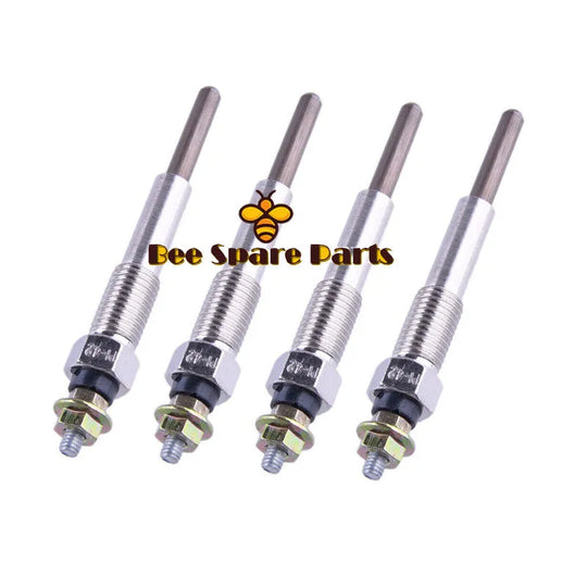 4 Glow Plug 9-82511978-0 for Isuzu C240 C190 C201 C221 4BA1 D500 4FA1 Diesel 12V-Replacement Aftermarket Parts