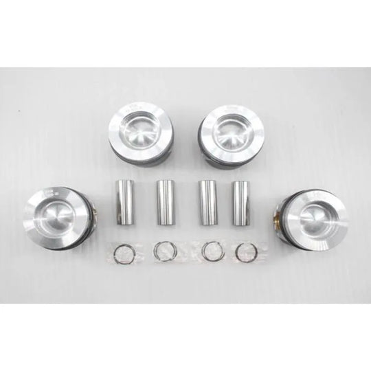 4 PCS 03L107065S 03L107065AB 03L107065AG 03L107065T 03L107065AA Piston for Audi VW 2.0TDI CFFA CFFB CFFD CFFC 0.5MM OVERSIZED-BeeSpareParts