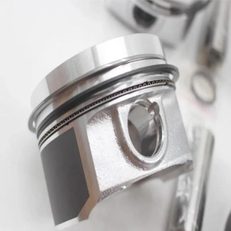 4 PCS 058107065F 06A107065J Piston for Audi VW 1.8T AEB AGU AJQ APP APU AQA-BeeSpareParts