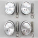 4 PCS 058107065F 06A107065J Piston for Audi VW 1.8T AEB AGU AJQ APP APU AQA-BeeSpareParts