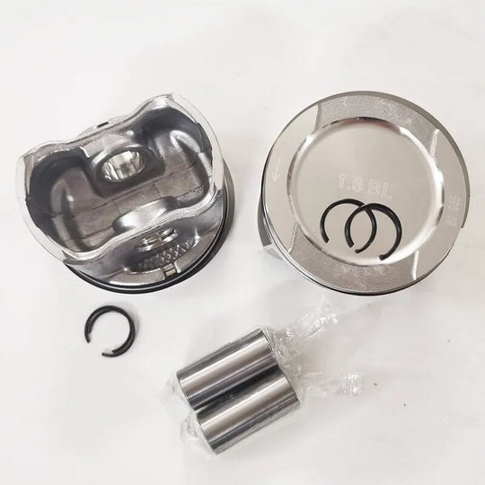 4 PCS 06A107065N 06A107103BH 06A107103BJ Engine Piston for Audi A3 A4 VW Golf 4 5 1.6 ALZ AVU BFQ BSF BFS BSE BGU-BeeSpareParts