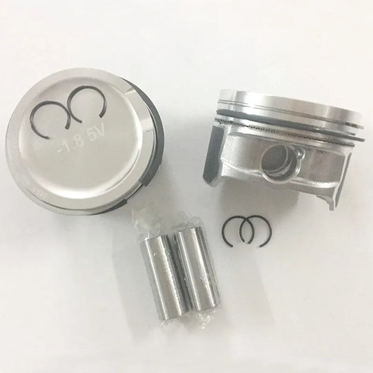 4 PCS 06B107065N 06B198151B Engine Piston for Audi A4 B6 A6 C5 VW Golf 4 1.8T AMB ARX ARY AUM AUQ AVJ AWM AWP AWT AWU 81MM STD-BeeSpareParts