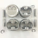 4 PCS 06B107065N 06B198151B Engine Piston for Audi A4 B6 A6 C5 VW Golf 4 1.8T AMB ARX ARY AUM AUQ AVJ AWM AWP AWT AWU 81MM STD-BeeSpareParts