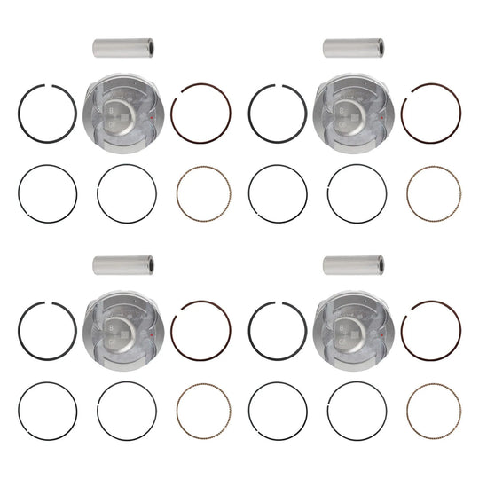 4 PCS 23041-2B600 23041-2B610 23041-2B620 23410-2B600 23041-2B600 Piston Kit for Hyundai Kia Carens Ceed 1.6 GDI T-GDi G4FD G4FJ-Replacement Aftermarket Parts