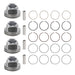 4 PCS 23041-2B600 23041-2B610 23041-2B620 23410-2B600 23041-2B600 Piston Kit for Hyundai Kia Carens Ceed 1.6 GDI T-GDi G4FD G4FJ-Replacement Aftermarket Parts