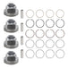 4 PCS 23041-2B600 23041-2B610 23041-2B620 23410-2B600 23041-2B600 Piston Kit for Hyundai Kia Carens Ceed 1.6 GDI T-GDi G4FD G4FJ-Replacement Aftermarket Parts
