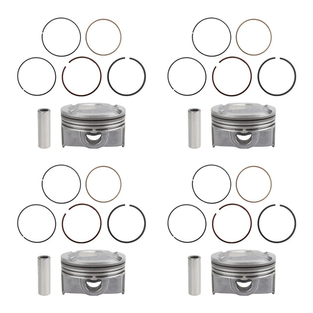 4 PCS 23041-2B600 23041-2B610 23041-2B620 23410-2B600 23041-2B600 Piston Kit for Hyundai Kia Carens Ceed 1.6 GDI T-GDi G4FD G4FJ-Replacement Aftermarket Parts