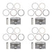 4 PCS 23041-2B600 23041-2B610 23041-2B620 23410-2B600 23041-2B600 Piston Kit for Hyundai Kia Carens Ceed 1.6 GDI T-GDi G4FD G4FJ-Replacement Aftermarket Parts