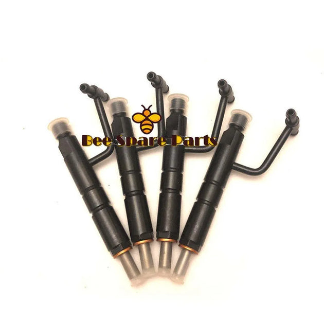 4 pcs 4JB1 Fuel Injector 6646906 for Mustang Bobcat 843 853 1213 960 2060 Loader-BeeSpareParts