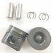 4 PCS 87-427700-50 BK2Q6105 Engine Piston for Citroen Jumper Ford Transit V363 2.2 TDCI DURATORQ Peugeot Boxer 86MM STD 41765600-BeeSpareParts