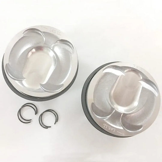 4 PCS AG9Z-6108-L 087134 Piston for Land Rover Discovery Sport L550 Range Rover Evoque 2.0 Ford Ecoboost 204PT TPBA TPWA 240HP-Replacement Aftermarket Parts