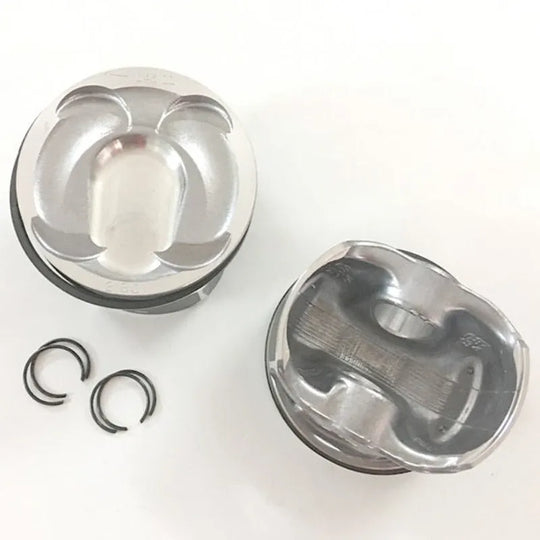 4 PCS AG9Z-6108-L 087134 Piston for Land Rover Discovery Sport L550 Range Rover Evoque 2.0 Ford Ecoboost 204PT TPBA TPWA 240HP-Replacement Aftermarket Parts