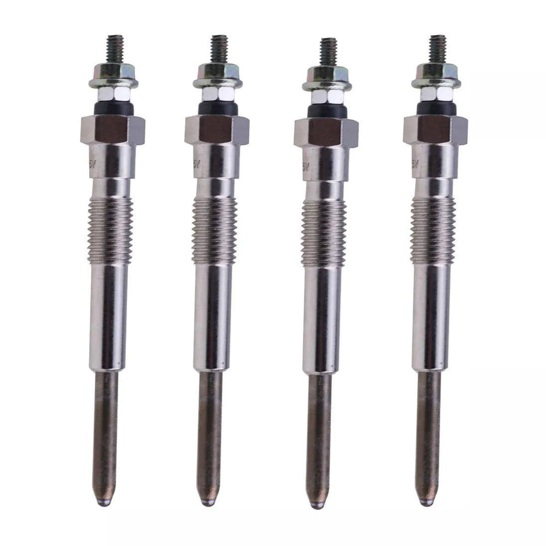 4 PCS Glow Plug KO600-815-1340 For Komatsu D21E-6 Engine 4D94 4D95L 4D95LE 4D95S-Replacement Aftermarket Parts