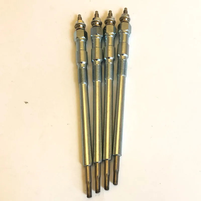 4 PCS New Glow Plugs 1G777-65510 for Kubota V3307 V3307-DI Engine-Replacement Aftermarket Parts