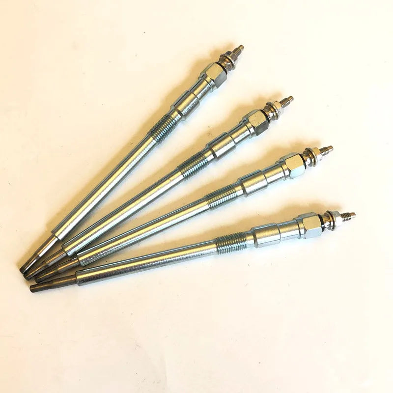4 PCS New Glow Plugs 1G777-65510 for Kubota V3307 V3307-DI Engine-Replacement Aftermarket Parts
