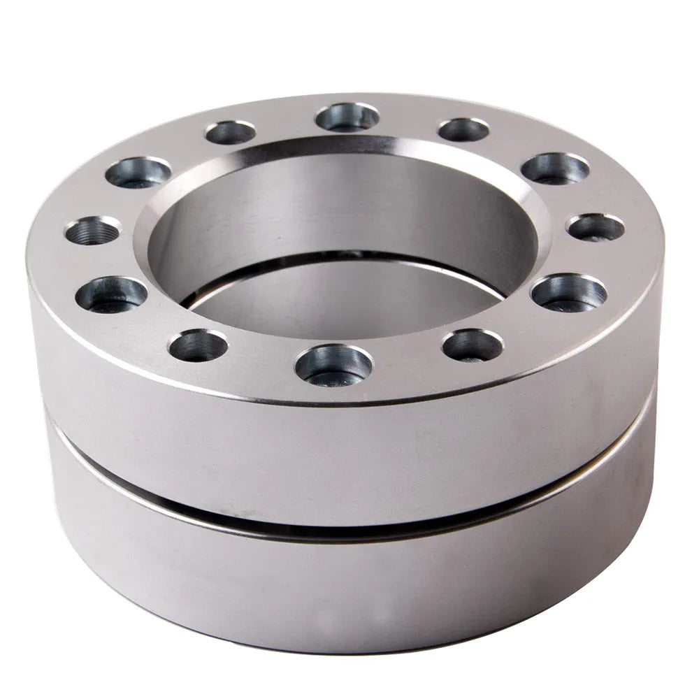 4 PCs of 4x4 Wheel Spacer 6 Studs 6x5.5 inch / 6x139.7mm PCD 38mm Thickness AMD for Mitsubishi Toyota Isuzu Pickup Rodeo-Replacement Aftermarket Parts