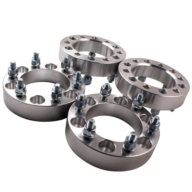 4 PCs of 4x4 Wheel Spacer 6 Studs 6x5.5 inch / 6x139.7mm PCD 38mm Thickness AMD for Mitsubishi Toyota Isuzu Pickup Rodeo-BeeSpareParts