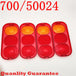 4 Pieces 700/50024 700-50024 Rear Lamp Len for JCB Backhoe Loader 3CX 4CX-BeeSpareParts